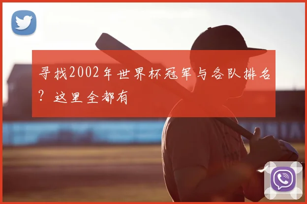 寻找2002年世界杯冠军与各队排名?这里全都有